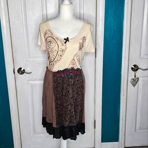 Handmade Upcycled Dress/Tunic Medium-Large